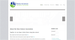 Desktop Screenshot of datascienceassn.org